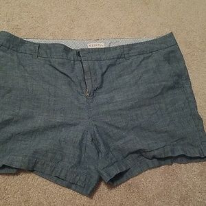 Chambray shorts